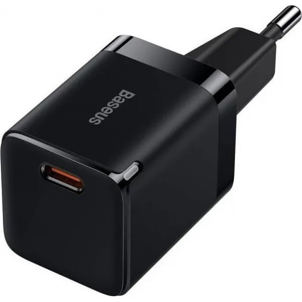 Baseus Quick Nabíjací adaptér USB-C 30W, Čierny