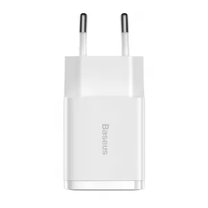 Baseus Nabíjačka Compact 2xUSB 10,5W, Biela