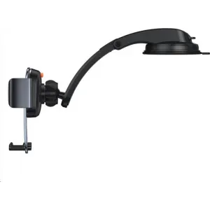Držiak do auta Baseus Easy Control Clamp s ramenom SET čierny