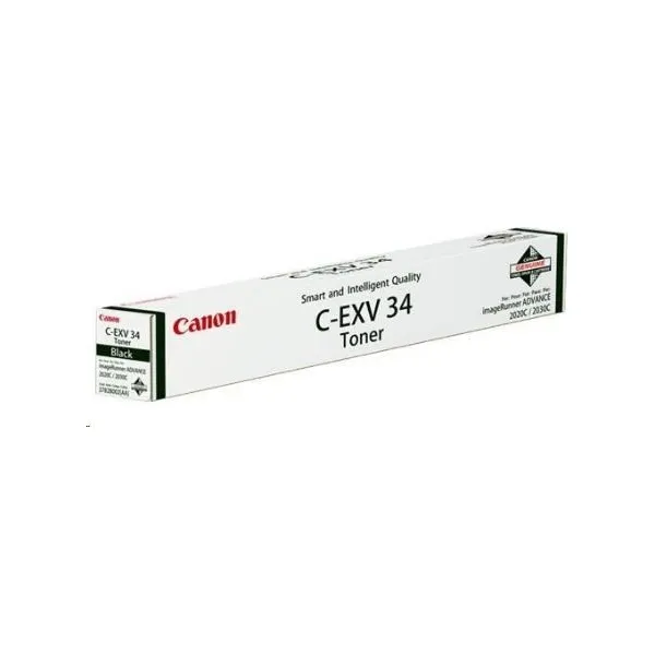 CANON C-EXV34 (3782B002), originálny toner, čierny, 23000 strán, Pre tlačiareň: CANON IR ADV C2020I/L, CANON IR ADV C2025I, CANON IR ADV C2030I/L,