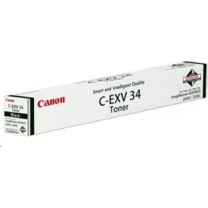 CANON C-EXV34 (3782B002), originálny toner, čierny, 23000 strán, Pre tlačiareň: CANON IR ADV C2020I/L, CANON IR ADV C2025I, CANON IR ADV C2030I/L,