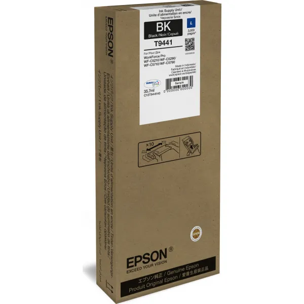Atramentová kazeta Epson T9441 C13T944140 Black 357ml
