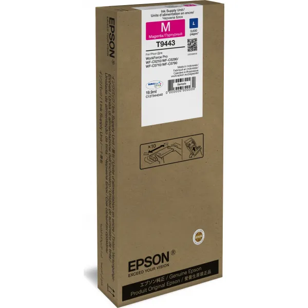 Epson T9443 Magenta atramentová kazeta C13T944340