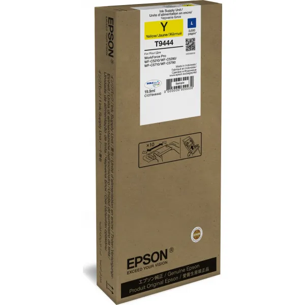 Epson T9444 atramentová kazeta žltá C13T944440