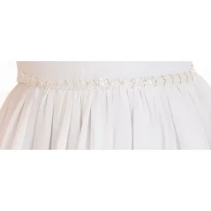 Emma Dievčenské šaty ZARA  M/418 Farba: Biela, Veľkosť: 164
