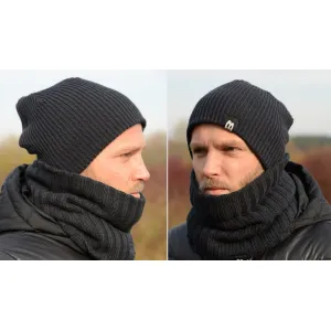 Alega Pánsky komplet čiapka a nákrčník  05 Farba: Khaki, Veľkosť: UNI