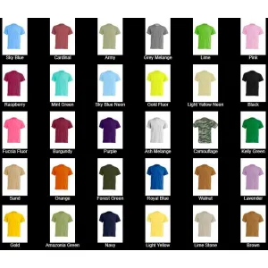Pánske trička  JHK/mix farieb/ Veľkosť: L