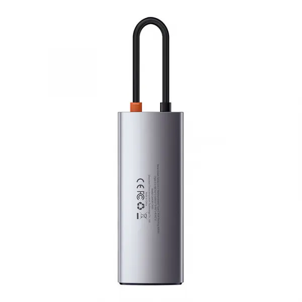Hub 5v1 Baseus Metal Gleam Series, USB-C na 3x USB 3.0 HDMI USB-C PD Varianta: uniwersalny
