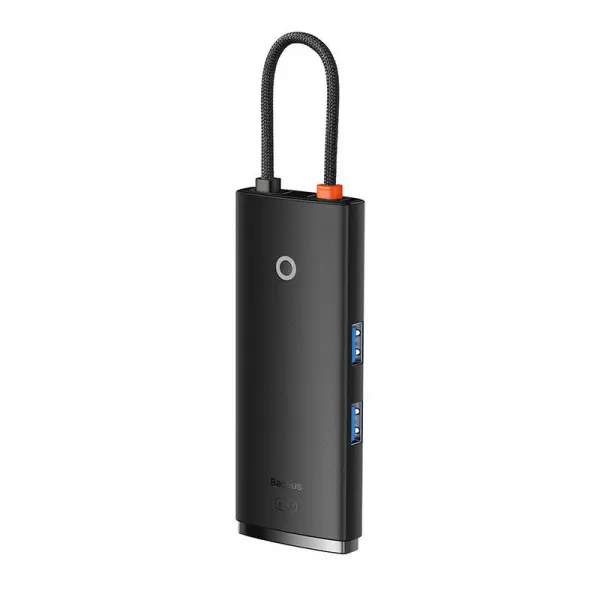 Rozbočovač 6w1 Baseus Lite Series USB-C na 2x USB 3.0 + USB-C PD + HDMI + SD/TF (černý) Varianta: uniwersalny