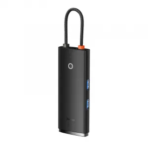Rozbočovač 6w1 Baseus Lite Series USB-C na 2x USB 3.0 + USB-C PD + HDMI + SD/TF (černý) Varianta: uniwersalny