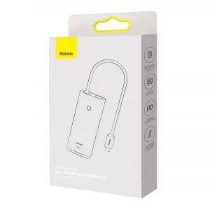 Rozbočovač 6w1 Baseus Lite Series USB-C na 2x USB 3.0 + USB-C PD + HDMI + SD/TF (černý) Varianta: uniwersalny