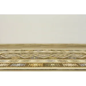 Obojstranný koberec / behúň Kilim medový 3