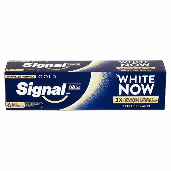 Signal White Now Gold zubná pasta 75 ml