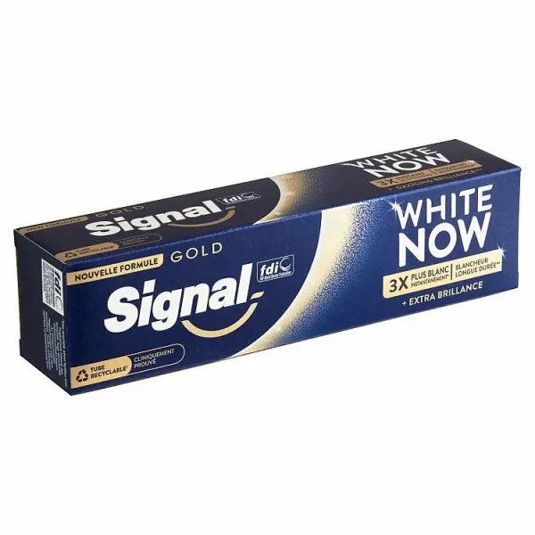 Signal White Now Gold zubná pasta 75 ml