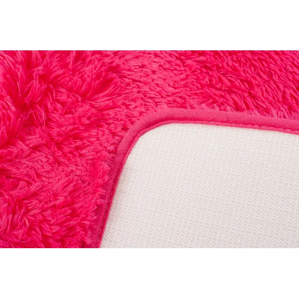 Kúpeľňový koberček SILK ARTS -61 1PC fuksia