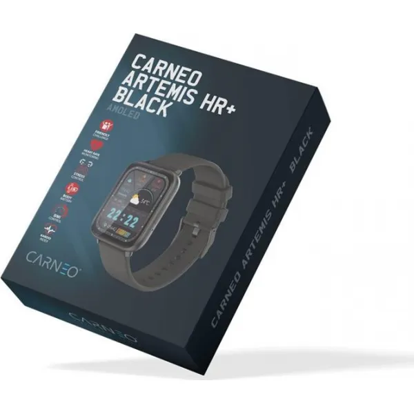 Carneo Artemis HR Smart Hodinky čierne 8588009299240