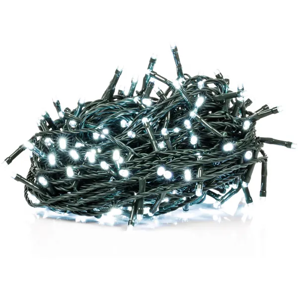RETLUX reťaz 150LED 15+5m CW TM
