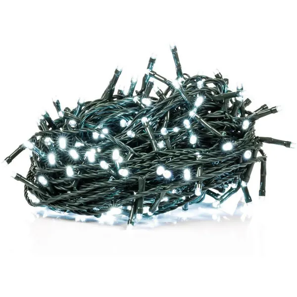 RETLUX reťaz 150LED 15+5m CW TM