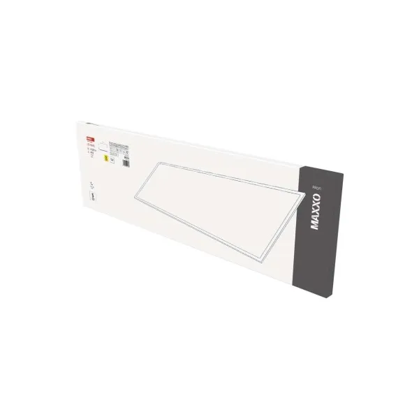 EMOS LED panel MAXXO 60×60, štvorcový vstavaný biely, 36W neutrálna b.