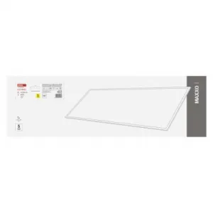 EMOS LED panel MAXXO 60×60, štvorcový vstavaný biely, 36W neutrálna b.