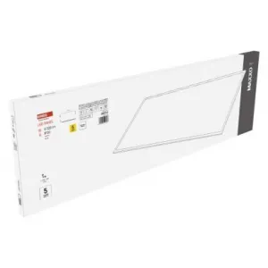 EMOS LED panel MAXXO 60×60, štvorcový vstavaný biely, 36W neutrálna b.
