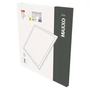 EMOS LED panel MAXXO 60×60, štvorcový vstavaný biely, 36W teplá b. UGR