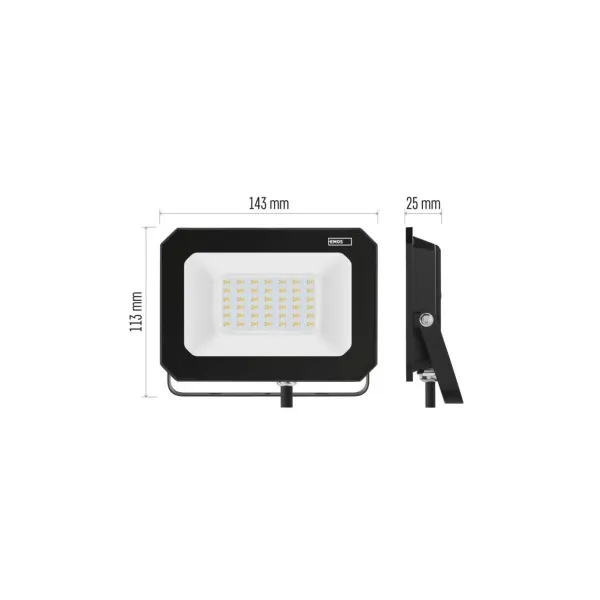EMOS LED reflektor SIMPO 30 W neutrálna biela