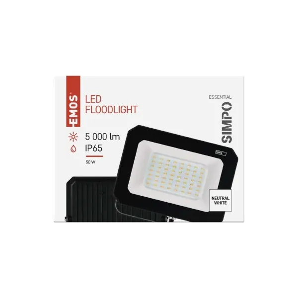 EMOS LED reflektor SIMPO 50 W neutrálna biela