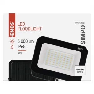 EMOS LED reflektor SIMPO 50 W neutrálna biela