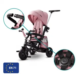 Trojkolka Kinderkraft Easytwist Mauvelous Pink Premium
