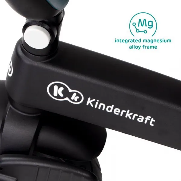 Trojkolka Kinderkraft Easytwist Platinum Grey Premium