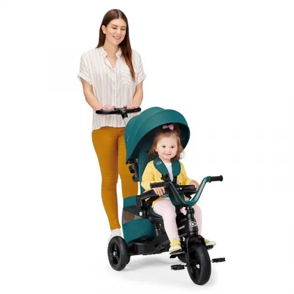 Trojkolka Kinderkraft Easytwist Platinum Grey Premium