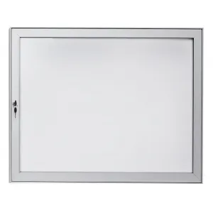 Jednokrídlová vonkajšia vitrína magnetická M40 - 4xA4 / A400x940 mm