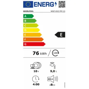 Whirlpool WSIP 4O23 PFE