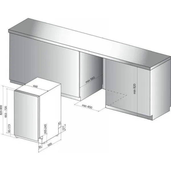 Whirlpool WSIP 4O23 PFE