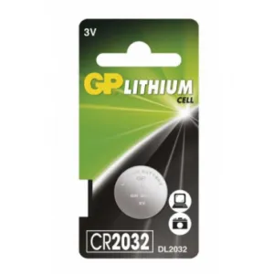 Batéria  GP lítiová gombíková CR2032
