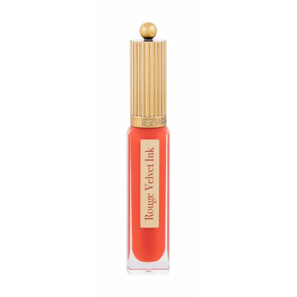 Bourjois Rouge Velvet Ink tekutý rúž s matným efektom odtieň 08 Coquelic Hot 3.5 ml