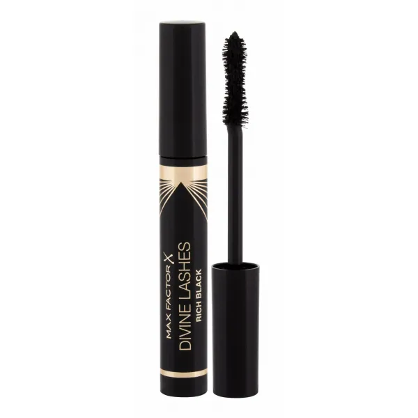 Max Factor Divine Lashes riasenka pre natočenie o oddelenie rias odtieň 001 Rich Black 8 ml