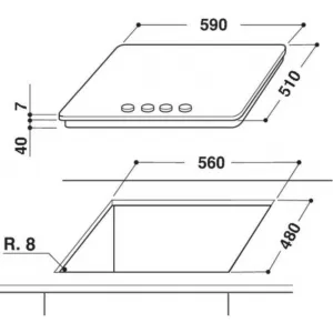 Whirlpool GMF 6412/IX