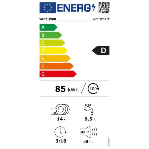 Whirlpool WFC 3C33 PF
