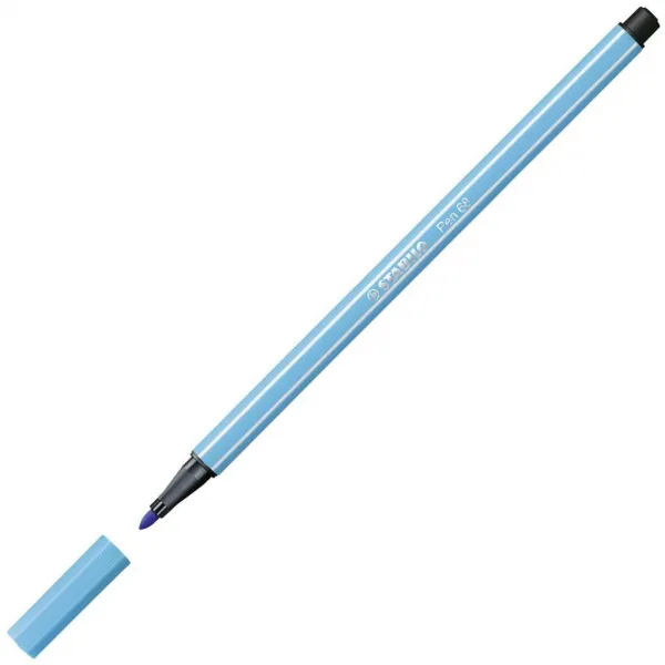 STABILO Pen 68 azúrová