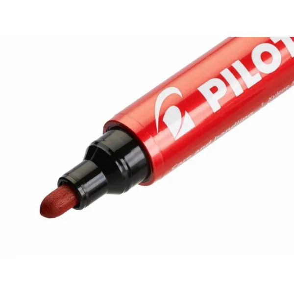 PILOT permanentný popisovač červený 1ks