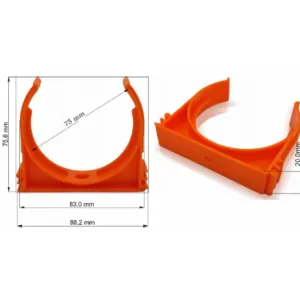 Prodmax | Úchyt potrubia 75mm pre rozvod rekuperácie VH75-1