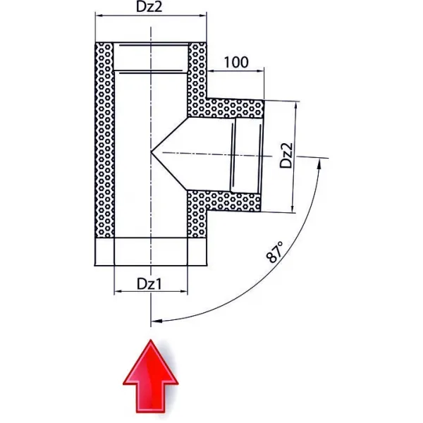 Prodmax | Ukončenie izolácie - dolné ø150/ø220 mm nerez NT16D/150/220