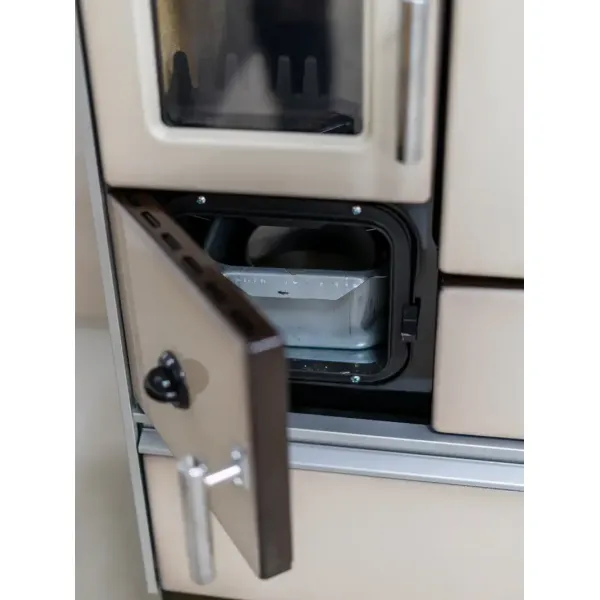 Sporák DOMINANT 70 6,7kW CAPPUCCINO - ľavý