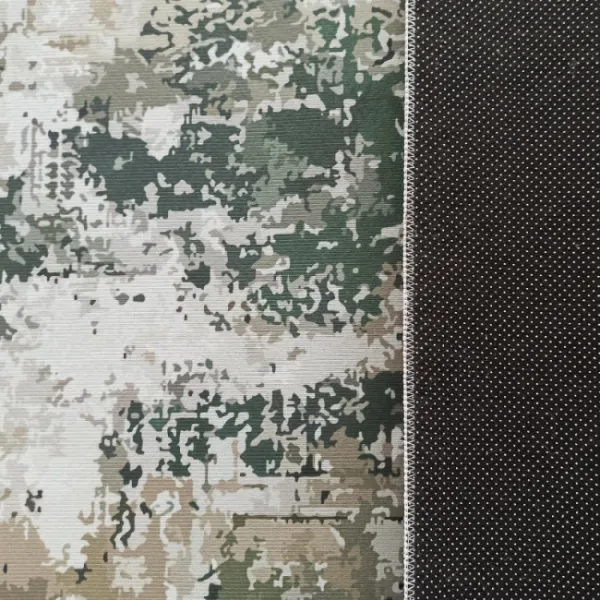 Koberec vo vintage štýle v sivozelenej farbe 54490-234176