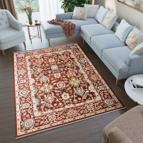 DECOREUM Koberec EE58B RIVIOLI červená Rozmery (v): 160x225