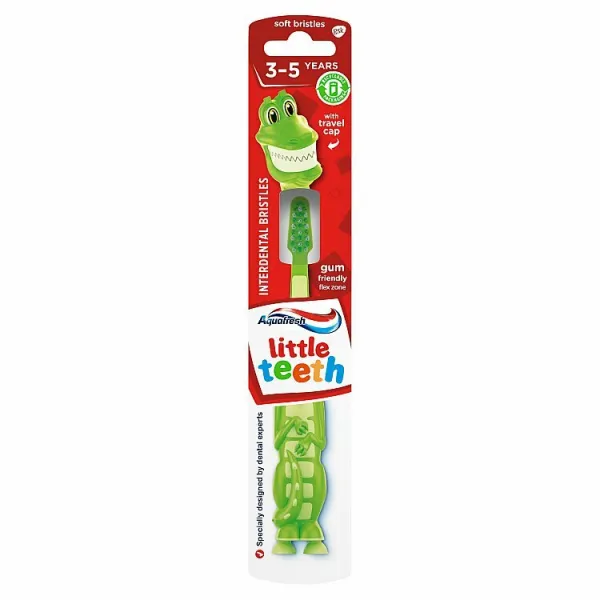 Aquafresh Little Teeth Soft zubná kefka 1ks