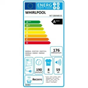 Whirlpool W7 D84WB EE