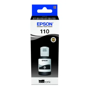 EPSON C13T03P14A, originálna cartridge, čierna, 120ml, Pre tlačiareň: EPSON ECOTANK M3170, EPSON ECOTANK M1120, EPSON ECOTANK M1100, EPSON ECOTANK